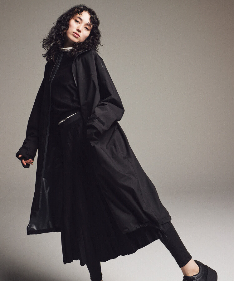 AH-300 3LAYER SOUTIEN COLLAR COAT（3レイヤー ステンカラーコート）