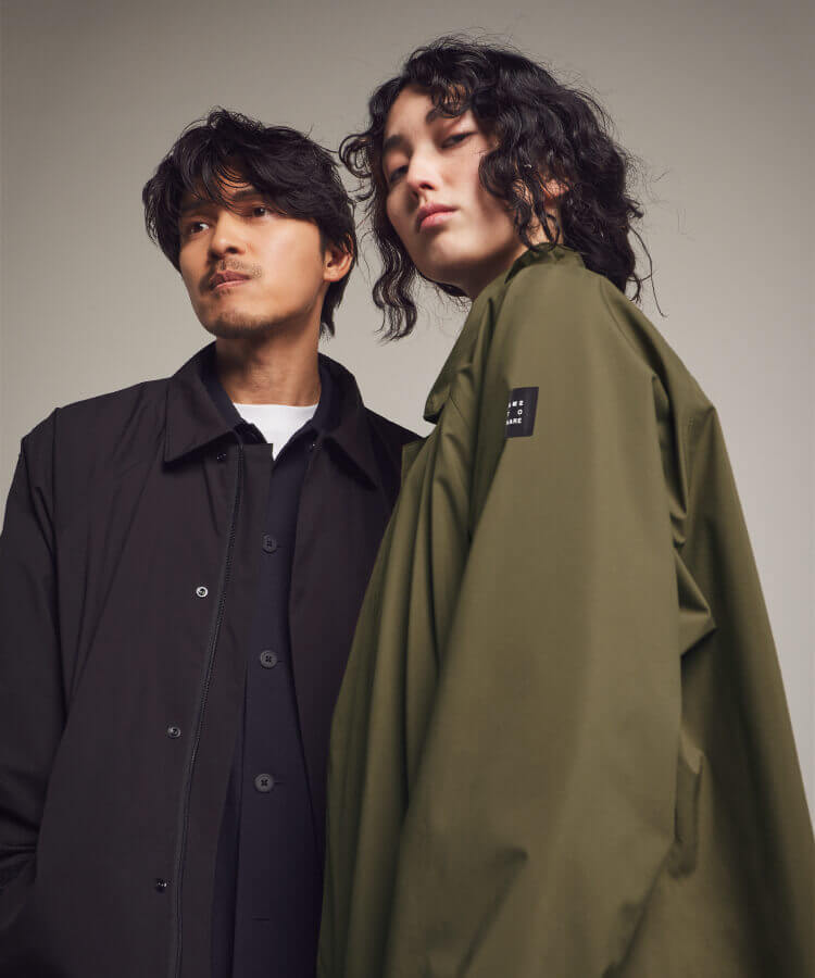 AH-300 — 3LAYER SOUTIEN COLLAR COAT