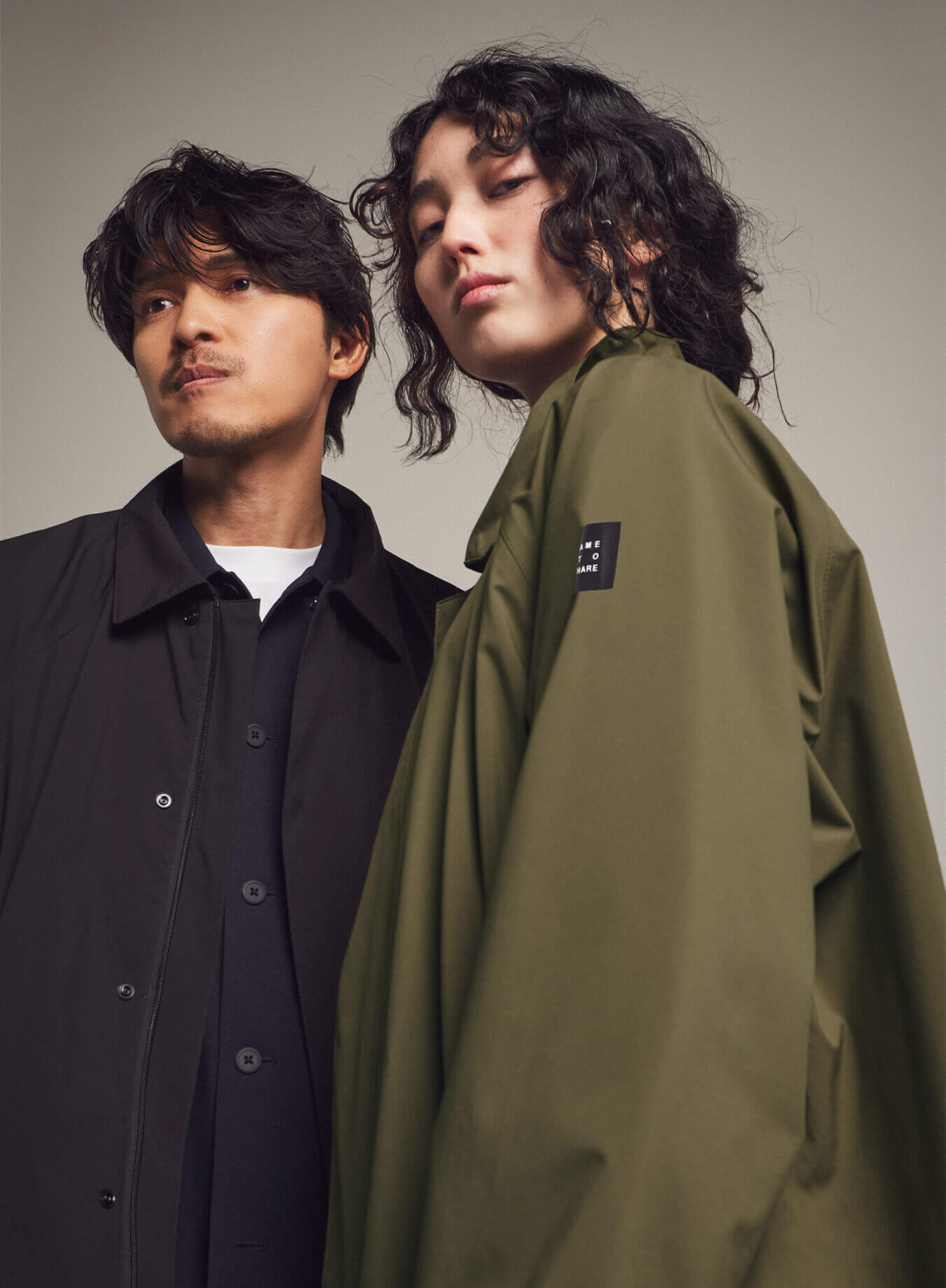 AH-300 — 3LAYER SOUTIEN COLLAR COAT