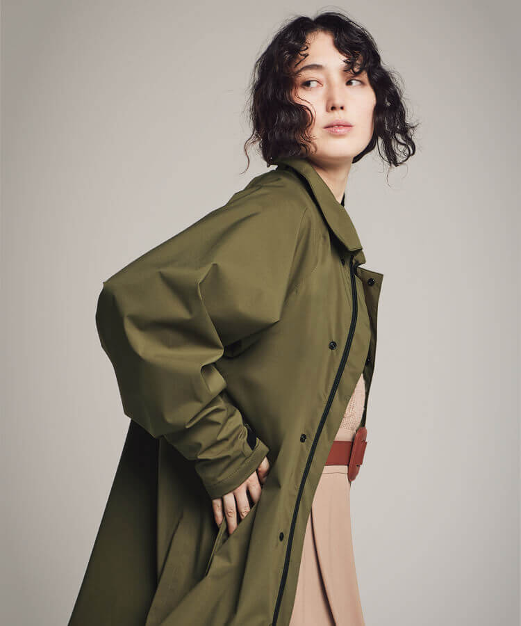 AH-300 — 3LAYER SOUTIEN COLLAR COAT