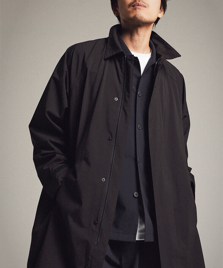 AH-300 — 3LAYER SOUTIEN COLLAR COAT