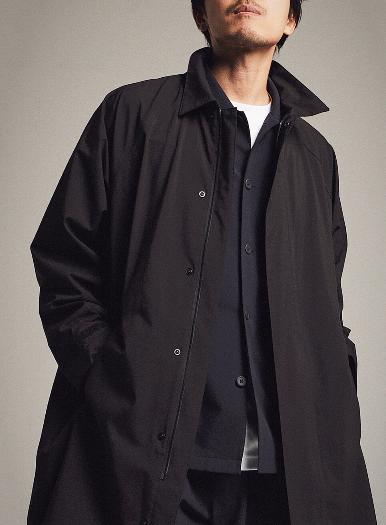 AH-300 — 3LAYER SOUTIEN COLLAR COAT