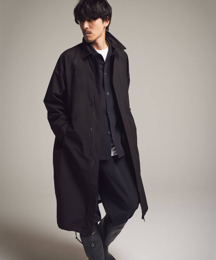 AH-300 — 3LAYER SOUTIEN COLLAR COAT