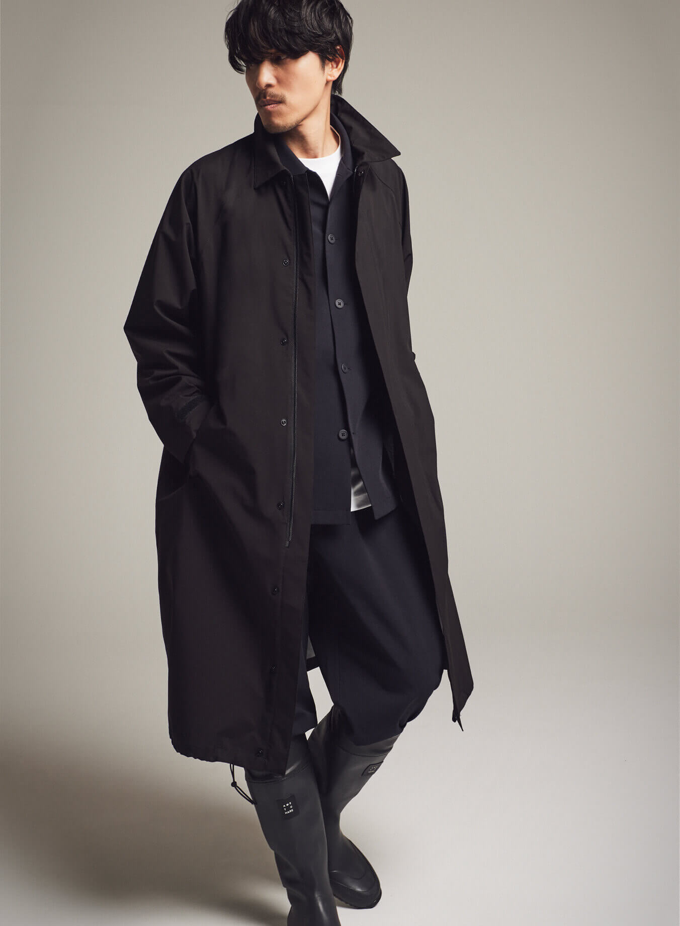 AH-300 — 3LAYER SOUTIEN COLLAR COAT