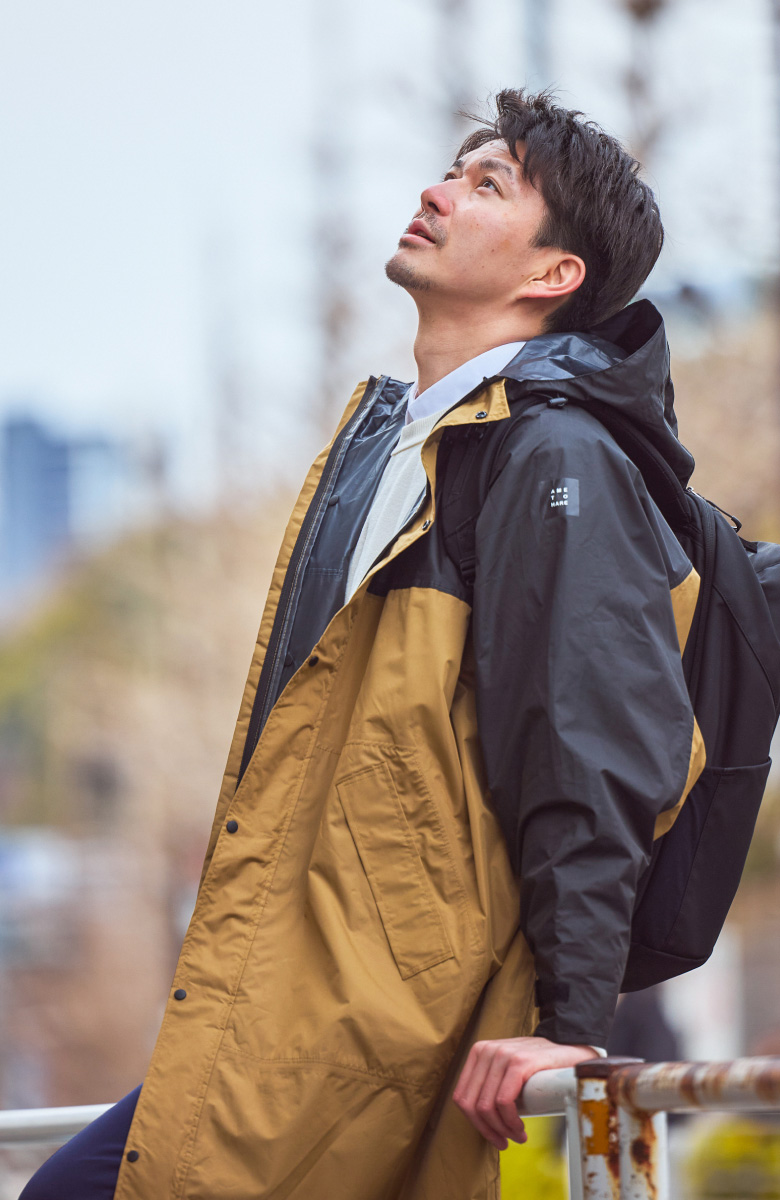 たどり着いた自転車通勤・普段遣いレインポンチョの理想形 イメージ2枚目