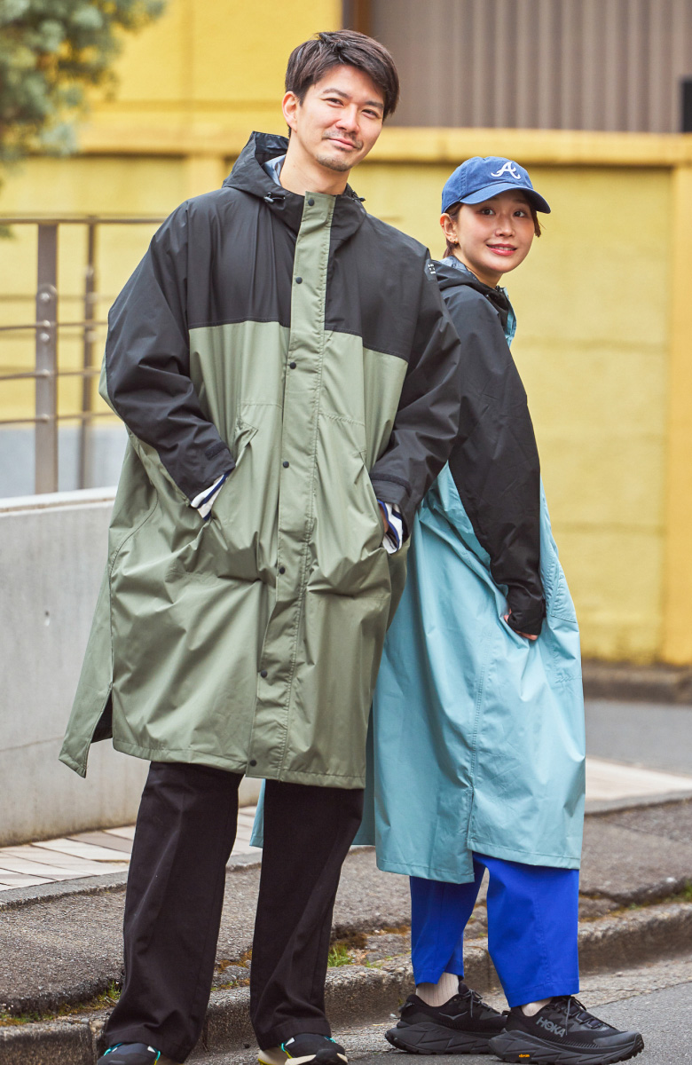 たどり着いた自転車通勤・普段遣いレインポンチョの理想形 イメージ3枚目