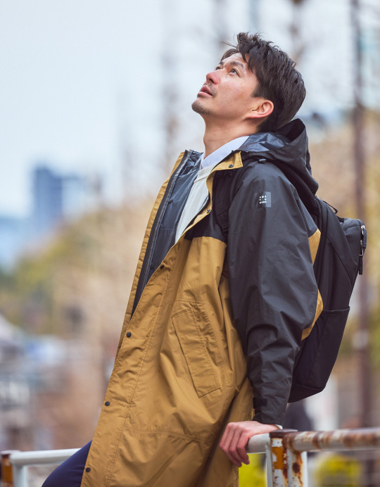 通勤に似合う、端正な雨支度 イメージ4枚目