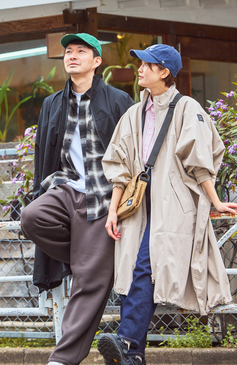 秀逸な機能と遊び上手なシルエット。待ち望んでいたレインウェアの理想形。 イメージ1枚目