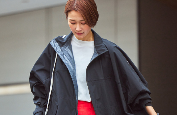 通勤に似合う、端正な雨支度 イメージ1枚目