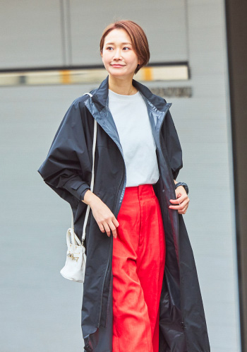 通勤に似合う、端正な雨支度 イメージ2枚目