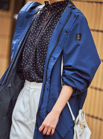 通勤に似合う、端正な雨支度 イメージ1枚目