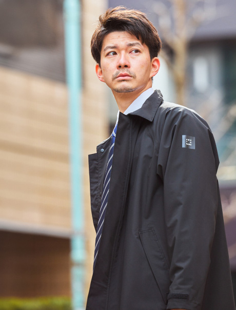 通勤に似合う、端正な雨支度 イメージ4枚目