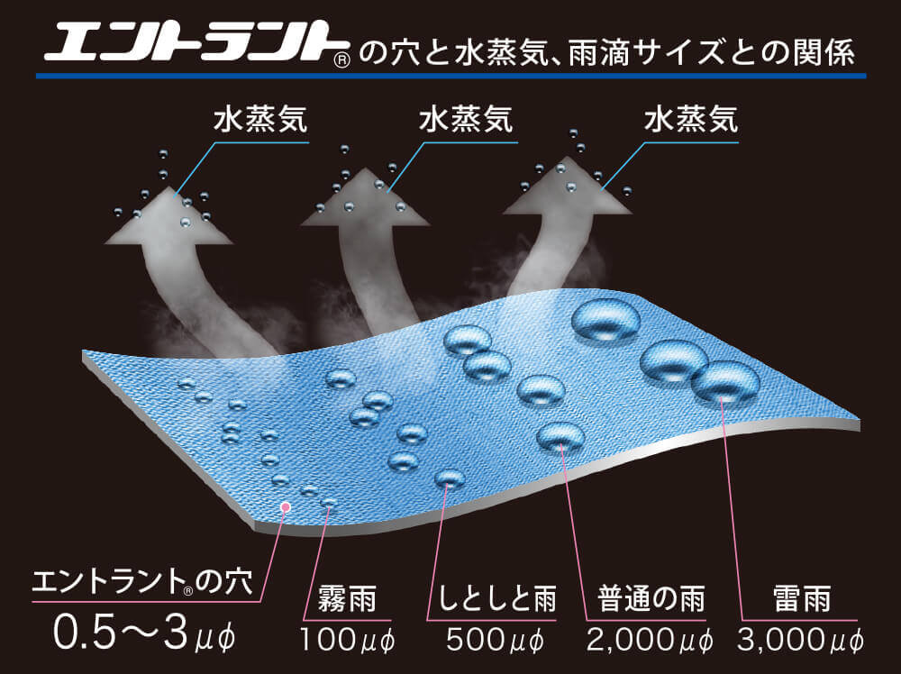 高機能素材「エントラント」