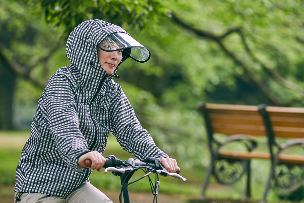 雨の日の自転車でも安心