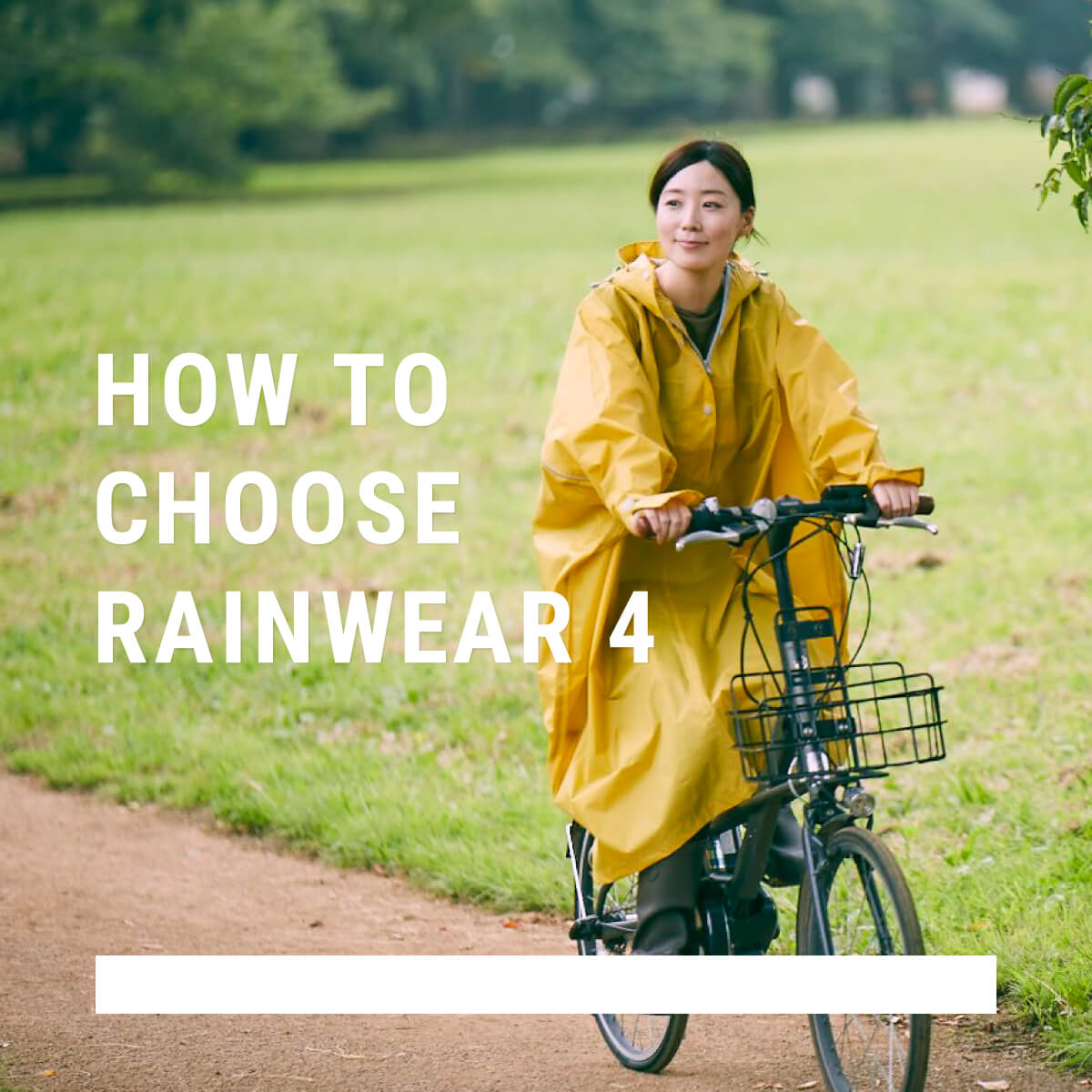 賢いレインウェアの選び方 (4) 用途によって最適なタイプをチョイスしよう – コラム | レインコート・レインポンチョ通販『アメトハレ』| 自転車 利用＆おでかけに、おしゃれなレインウェア＆雨具通販