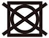 タンブル乾燥禁止。