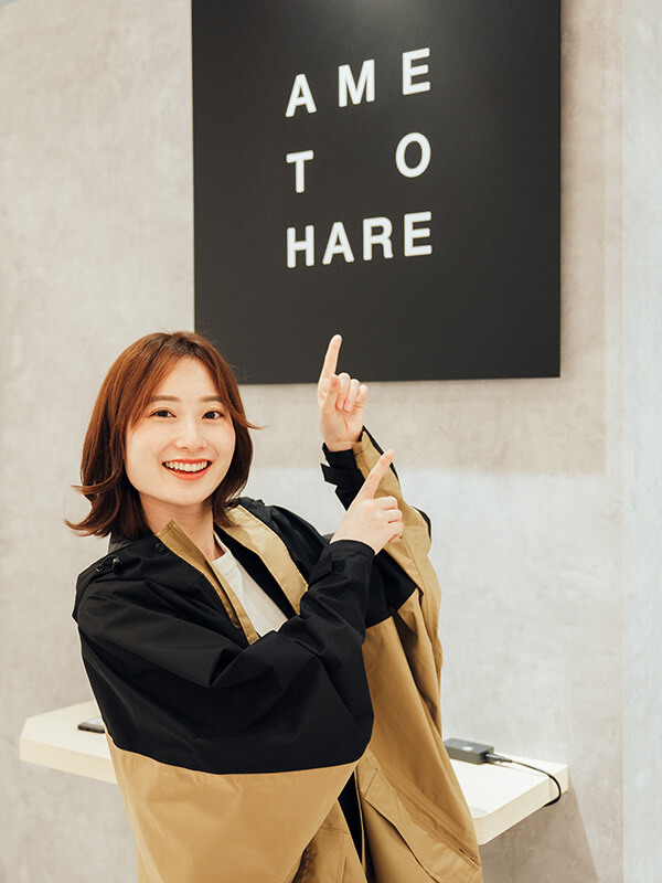 新宿マルイ本館7階 アメトハレ初のリアルショップ『AME TO HARE』 あやかさん来店