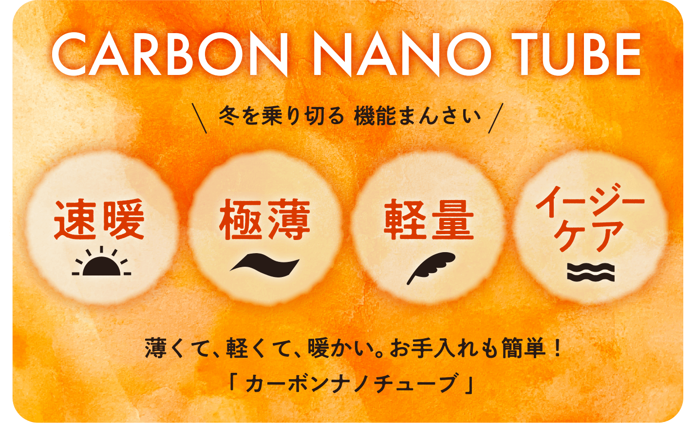 カーボンナノチューブの4つの機能性