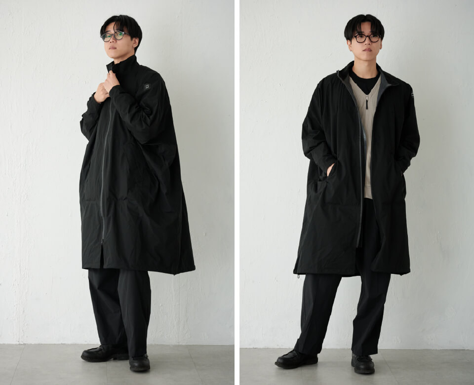 AH-101 サイクルモードハイポンチョEX コーディネート02