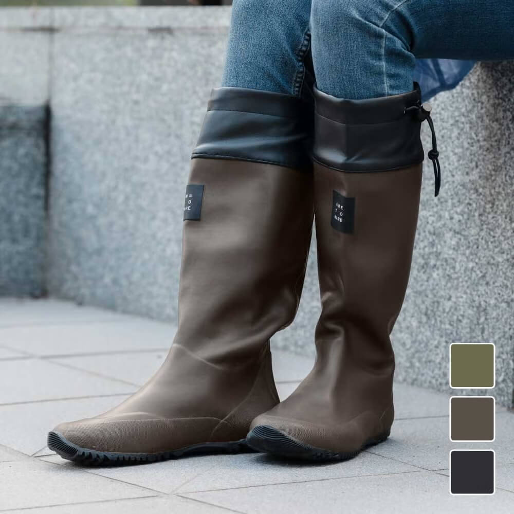 AH-600 ロールアップレインブーツ